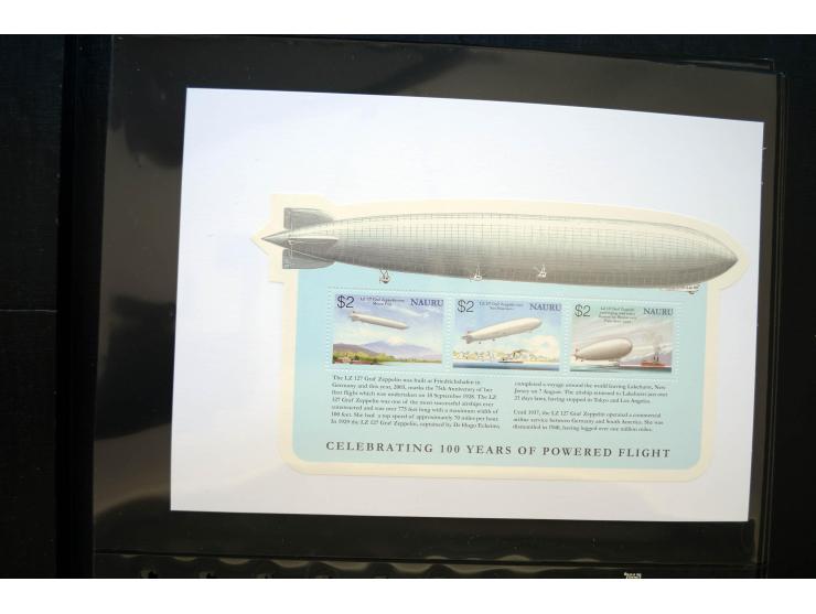 1912/2005, interessante Partie von 28 Briefe und Karten, dabei viele bessere Frankaturen sowie bessere Zeppelinmarken, dazu e