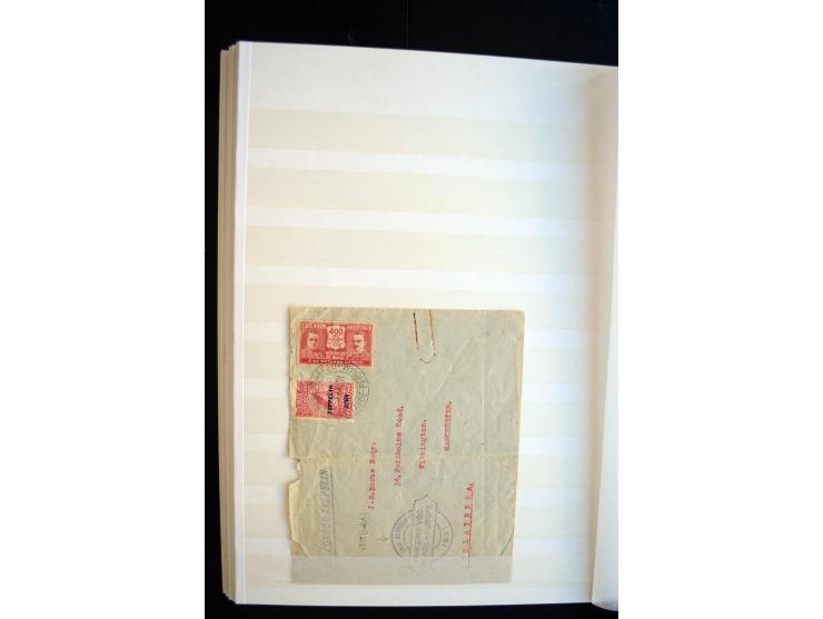 1928/39, reichhaltige Sammlung Zeppelinbriefe und -karten, dabei gute Frankaturen, Vertragsstaaten, Südamerikanische Post etc