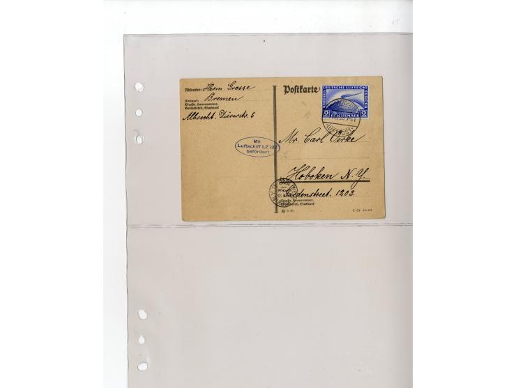 1929/39, interessante Sammlung mit über 50 Briefen, Karten und wenigen älteren Ansichtskarten, dabei gute Frankaturen, besser