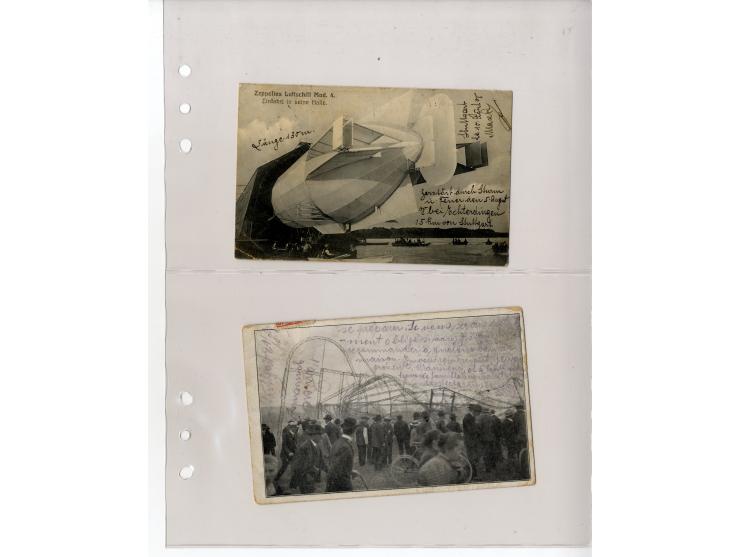 1929/39, interessante Sammlung mit über 50 Briefen, Karten und wenigen älteren Ansichtskarten, dabei gute Frankaturen, besser