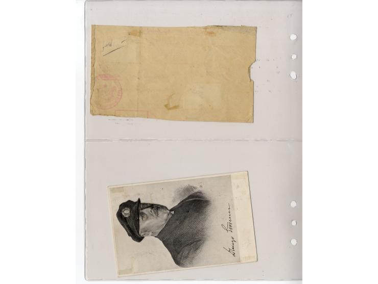 1929/39, interessante Sammlung mit über 50 Briefen, Karten und wenigen älteren Ansichtskarten, dabei gute Frankaturen, besser