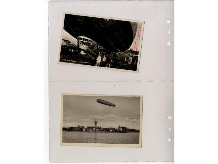 1929/39, interessante Sammlung mit über 50 Briefen, Karten und wenigen älteren Ansichtskarten, dabei gute Frankaturen, besser