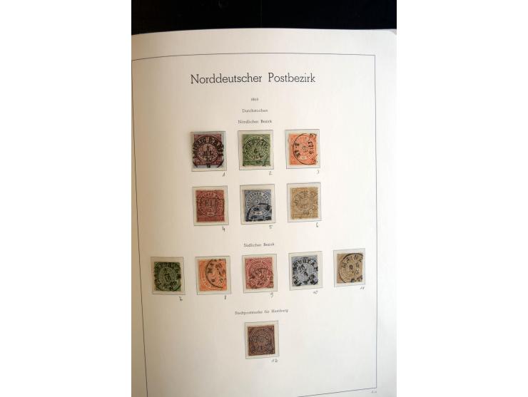 Baden bis Württemberg, ungebrauchte und gestempelte Sammlung mit u.a. Bayern Mi.-Nr. 26X sign. Brettl BPP, 26Y Fotoattest Sem