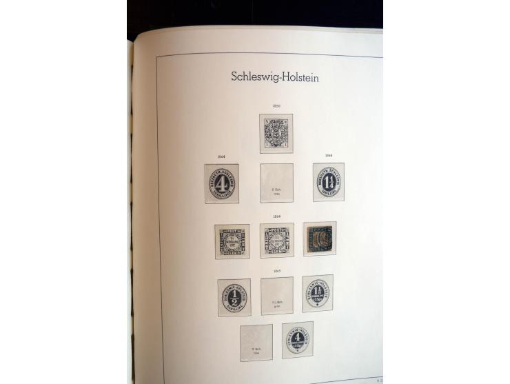 Baden bis Württemberg, ungebrauchte und gestempelte Sammlung mit u.a. Bayern Mi.-Nr. 26X sign. Brettl BPP, 26Y Fotoattest Sem