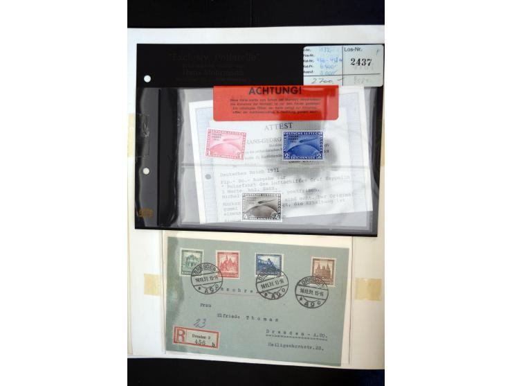 1872/1945, postfrische, ungebrauchte und gestempelte reichhaltige Sammlung mit vielen guten Ausgaben und einigen Besonderheit