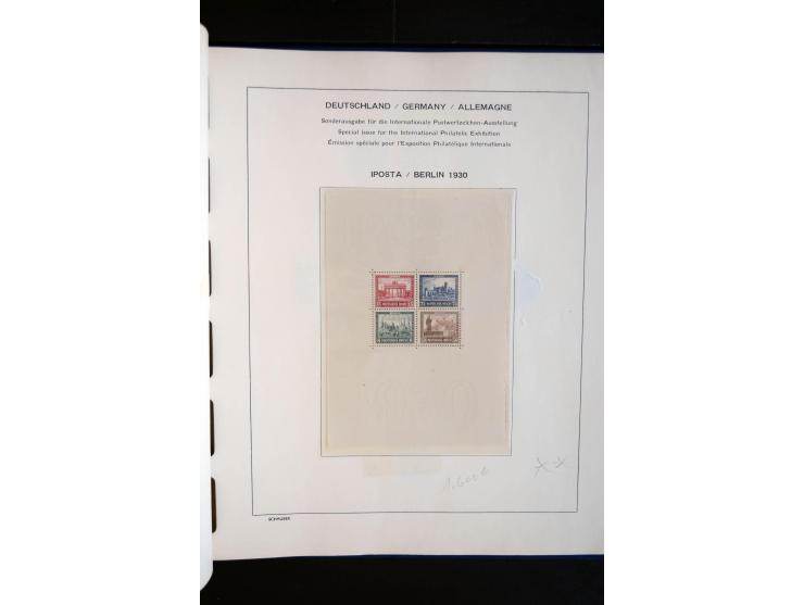 1872/1945, postfrische, ungebrauchte und gestempelte reichhaltige Sammlung mit vielen guten Ausgaben und einigen Besonderheit