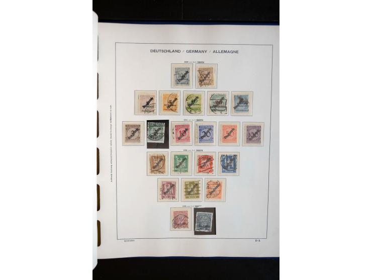 1872/1945, postfrische, ungebrauchte und gestempelte reichhaltige Sammlung mit vielen guten Ausgaben und einigen Besonderheit