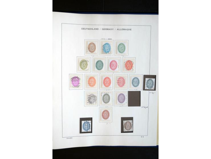1872/1945, postfrische, ungebrauchte und gestempelte reichhaltige Sammlung mit vielen guten Ausgaben und einigen Besonderheit