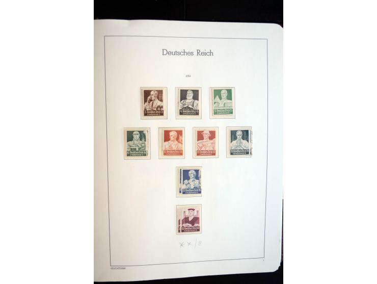 1872/1945, postfrische, ungebrauchte und gestempelte reichhaltige Sammlung mit vielen guten Ausgaben und einigen Besonderheit