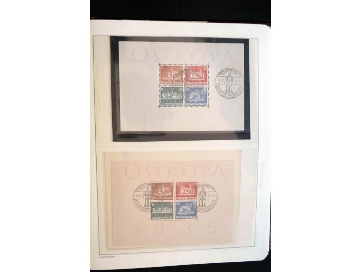 1872/1945, postfrische, ungebrauchte und gestempelte reichhaltige Sammlung mit vielen guten Ausgaben und einigen Besonderheit