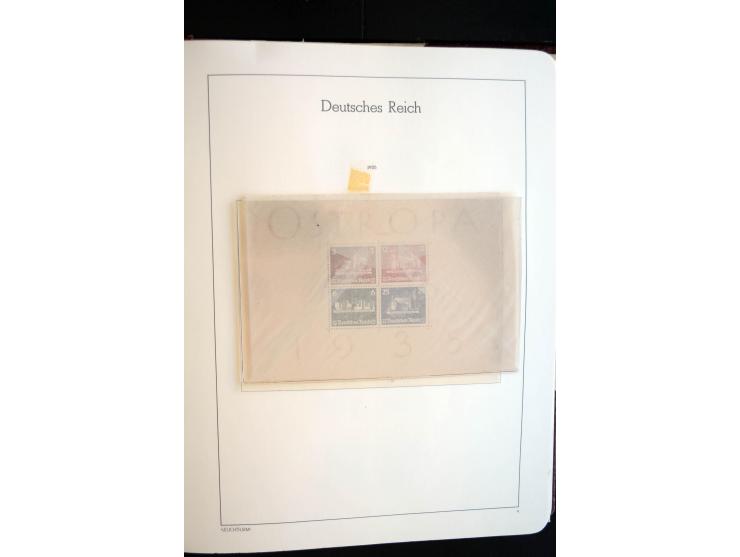 1872/1945, postfrische, ungebrauchte und gestempelte reichhaltige Sammlung mit vielen guten Ausgaben und einigen Besonderheit