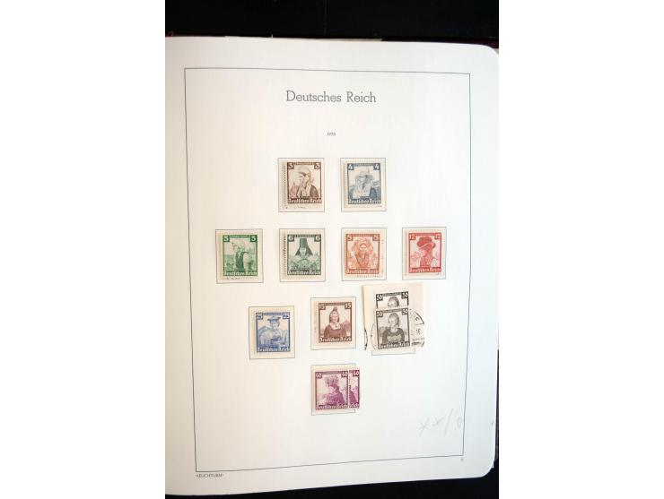 1872/1945, postfrische, ungebrauchte und gestempelte reichhaltige Sammlung mit vielen guten Ausgaben und einigen Besonderheit