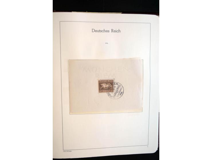 1872/1945, postfrische, ungebrauchte und gestempelte reichhaltige Sammlung mit vielen guten Ausgaben und einigen Besonderheit