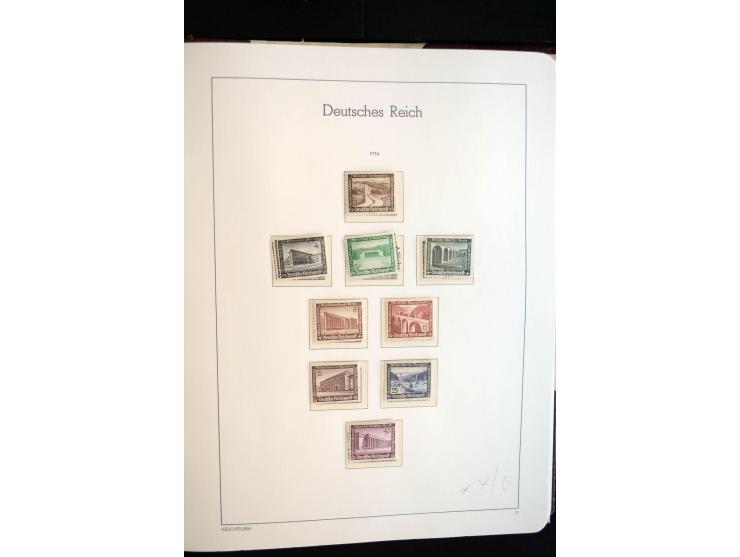 1872/1945, postfrische, ungebrauchte und gestempelte reichhaltige Sammlung mit vielen guten Ausgaben und einigen Besonderheit