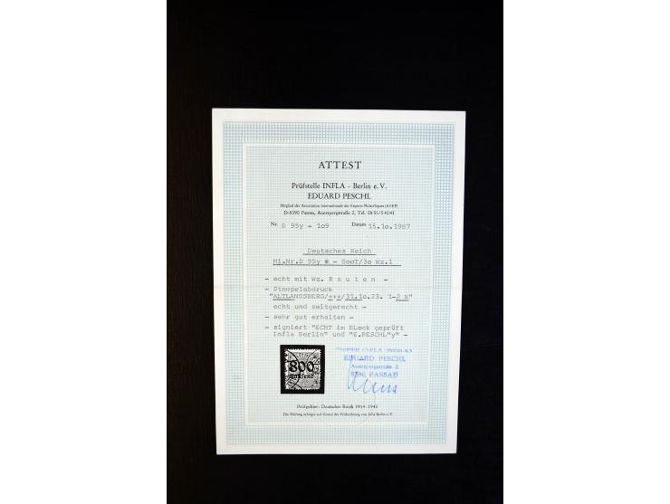 1872/1923, gestempelte reichhaltige Sammlung mit u.a. Mi.-Nr. 24, 27c, 28 (rep.), 29Ib, 49aa, 50aa, 66K-IV, 78Aa, 81Aa, 137II