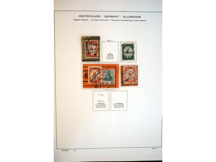 1872/1948, gestempelte Sammlung mit u.a. Mi.-Nr. 30, 66, IV F, 438-39 (2), 456-58, 496-98, Bl.1, 3 etc.