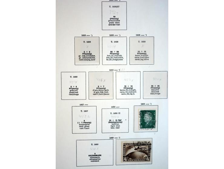 1872/1948, gestempelte Sammlung mit u.a. Mi.-Nr. 30, 66, IV F, 438-39 (2), 456-58, 496-98, Bl.1, 3 etc.