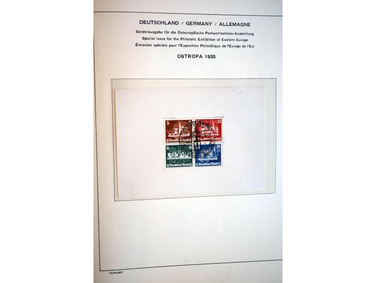 1872/1948, gestempelte Sammlung mit u.a. Mi.-Nr. 30, 66, IV F, 438-39 (2), 456-58, 496-98, Bl.1, 3 etc.