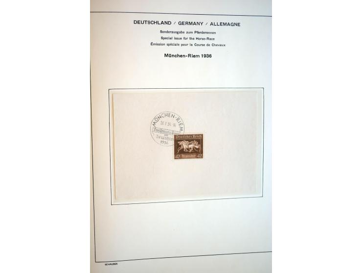 1872/1948, gestempelte Sammlung mit u.a. Mi.-Nr. 30, 66, IV F, 438-39 (2), 456-58, 496-98, Bl.1, 3 etc.