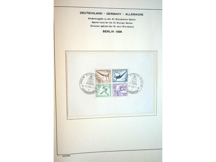 1872/1948, gestempelte Sammlung mit u.a. Mi.-Nr. 30, 66, IV F, 438-39 (2), 456-58, 496-98, Bl.1, 3 etc.