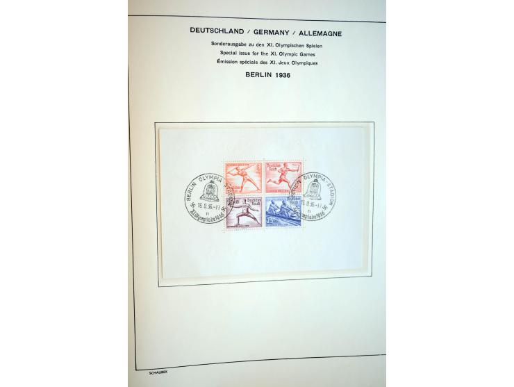 1872/1948, gestempelte Sammlung mit u.a. Mi.-Nr. 30, 66, IV F, 438-39 (2), 456-58, 496-98, Bl.1, 3 etc.