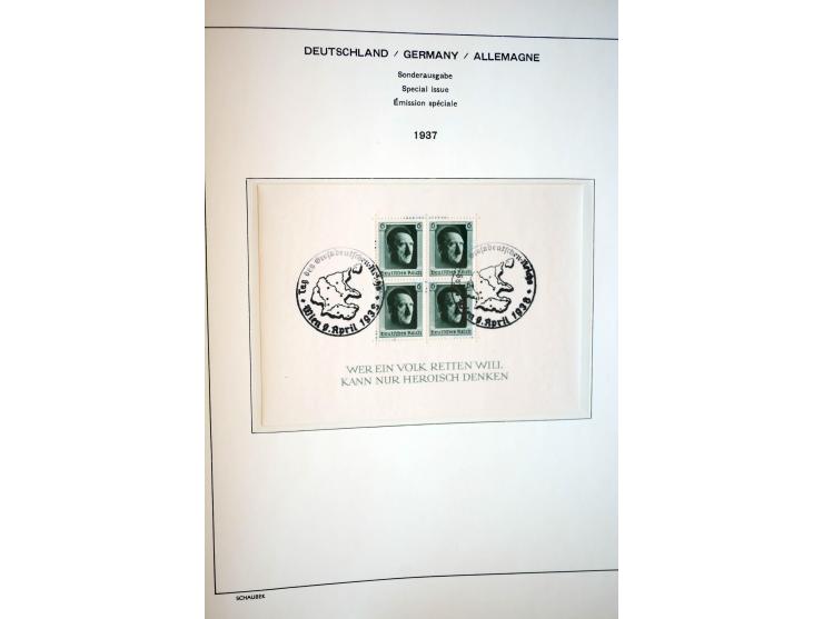 1872/1948, gestempelte Sammlung mit u.a. Mi.-Nr. 30, 66, IV F, 438-39 (2), 456-58, 496-98, Bl.1, 3 etc.