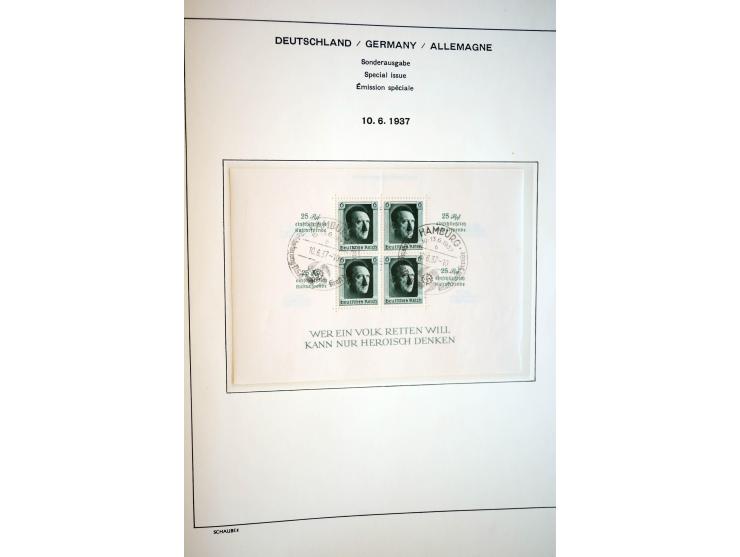 1872/1948, gestempelte Sammlung mit u.a. Mi.-Nr. 30, 66, IV F, 438-39 (2), 456-58, 496-98, Bl.1, 3 etc.