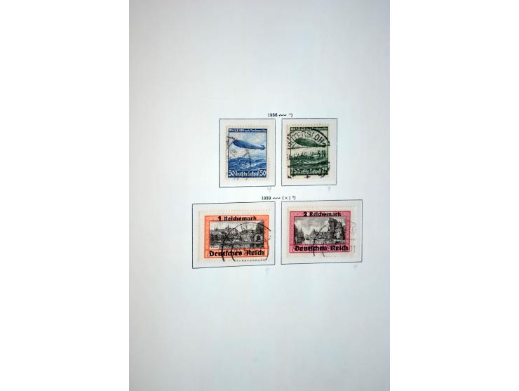1872/1948, gestempelte Sammlung mit u.a. Mi.-Nr. 30, 66, IV F, 438-39 (2), 456-58, 496-98, Bl.1, 3 etc.