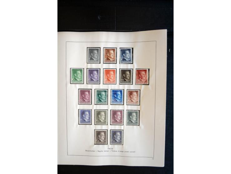 1872/1945, postfrische, ungebrauchte und gestempelte Sammlung mit u.a. Mi.-Nr. 66, 438-39, 456-58, 496-98, Bl.2, 3, D65 etc.,