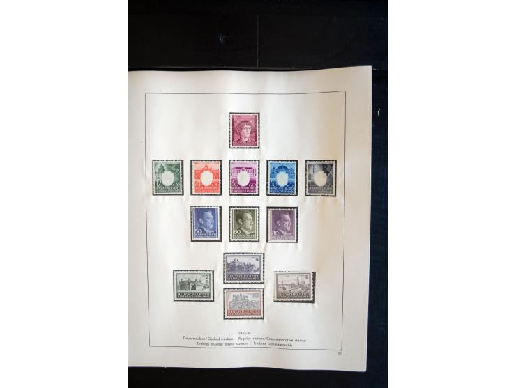 1872/1945, postfrische, ungebrauchte und gestempelte Sammlung mit u.a. Mi.-Nr. 66, 438-39, 456-58, 496-98, Bl.2, 3, D65 etc.,
