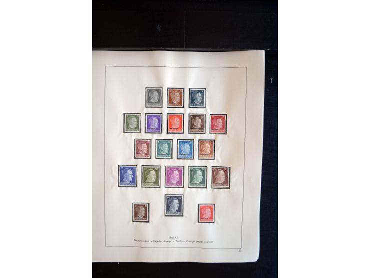 1872/1945, postfrische, ungebrauchte und gestempelte Sammlung mit u.a. Mi.-Nr. 66, 438-39, 456-58, 496-98, Bl.2, 3, D65 etc.,