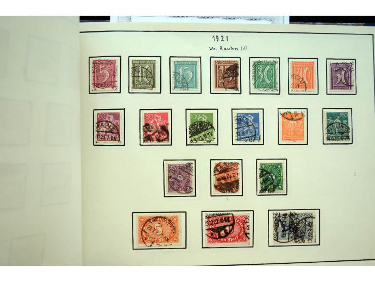 1872/1945, postfrische, ungebrauchte und gestempelte Sammlung mit u.a. Mi.-Nr. 66, 438-39, 456-58, 496-98, Bl.2, 3, D65 etc.,