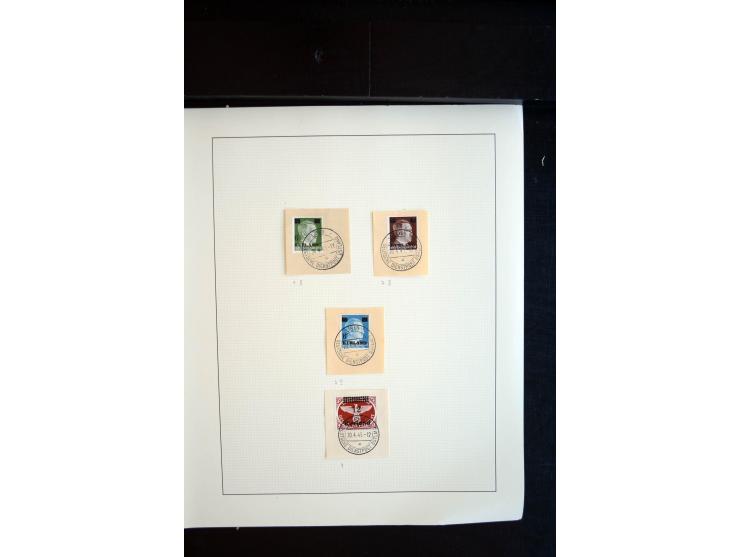 1872/1945, postfrische, ungebrauchte und gestempelte Sammlung mit u.a. Mi.-Nr. 66, 438-39, 456-58, 496-98, Bl.2, 3, D65 etc.,