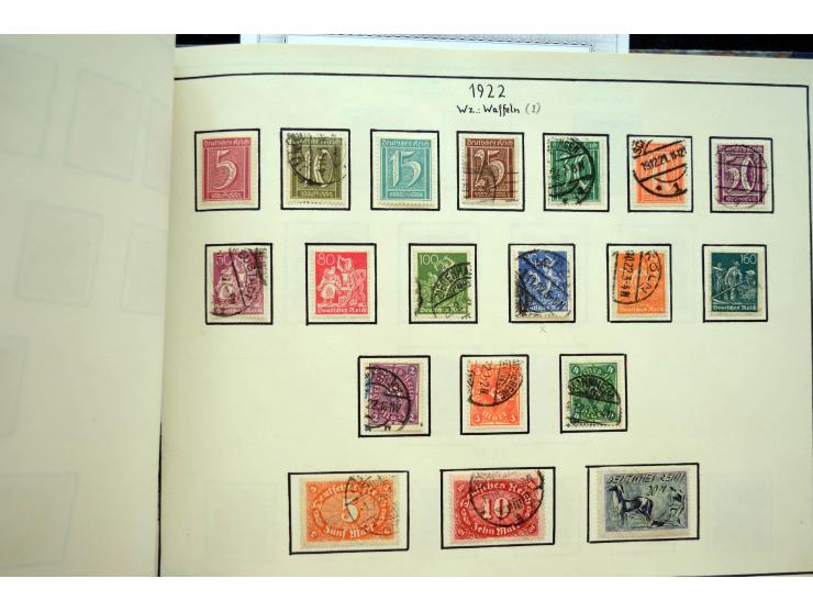 1872/1945, postfrische, ungebrauchte und gestempelte Sammlung mit u.a. Mi.-Nr. 66, 438-39, 456-58, 496-98, Bl.2, 3, D65 etc.,