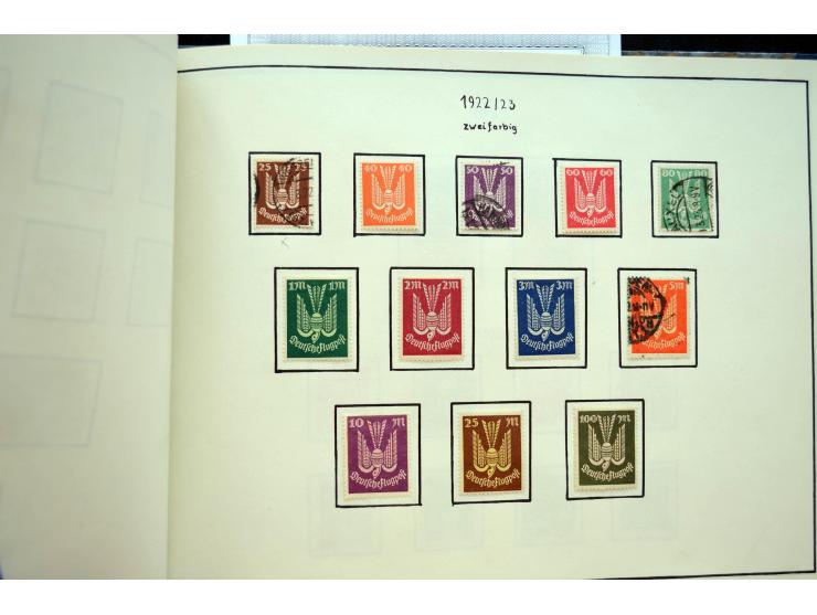 1872/1945, postfrische, ungebrauchte und gestempelte Sammlung mit u.a. Mi.-Nr. 66, 438-39, 456-58, 496-98, Bl.2, 3, D65 etc.,
