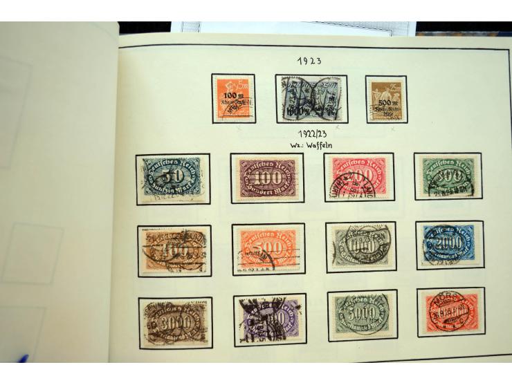 1872/1945, postfrische, ungebrauchte und gestempelte Sammlung mit u.a. Mi.-Nr. 66, 438-39, 456-58, 496-98, Bl.2, 3, D65 etc.,