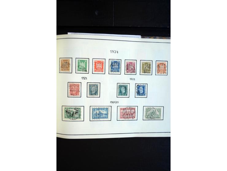 1872/1945, postfrische, ungebrauchte und gestempelte Sammlung mit u.a. Mi.-Nr. 66, 438-39, 456-58, 496-98, Bl.2, 3, D65 etc.,