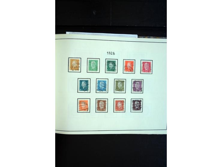 1872/1945, postfrische, ungebrauchte und gestempelte Sammlung mit u.a. Mi.-Nr. 66, 438-39, 456-58, 496-98, Bl.2, 3, D65 etc.,