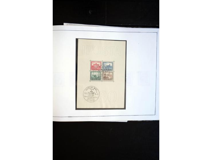 1872/1945, postfrische, ungebrauchte und gestempelte Sammlung mit u.a. Mi.-Nr. 66, 438-39, 456-58, 496-98, Bl.2, 3, D65 etc.,