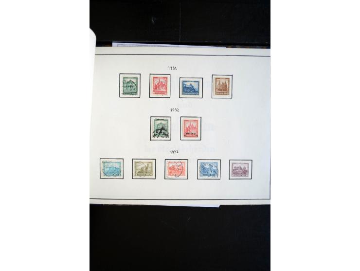 1872/1945, postfrische, ungebrauchte und gestempelte Sammlung mit u.a. Mi.-Nr. 66, 438-39, 456-58, 496-98, Bl.2, 3, D65 etc.,