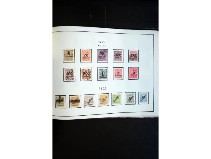 1872/1945, postfrische, ungebrauchte und gestempelte Sammlung mit u.a. Mi.-Nr. 66, 438-39, 456-58, 496-98, Bl.2, 3, D65 etc.,