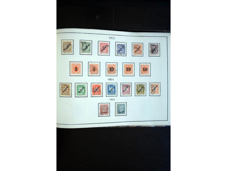 1872/1945, postfrische, ungebrauchte und gestempelte Sammlung mit u.a. Mi.-Nr. 66, 438-39, 456-58, 496-98, Bl.2, 3, D65 etc.,