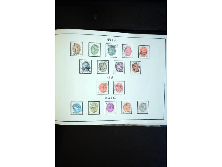 1872/1945, postfrische, ungebrauchte und gestempelte Sammlung mit u.a. Mi.-Nr. 66, 438-39, 456-58, 496-98, Bl.2, 3, D65 etc.,