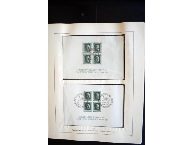 1872/1945, postfrische, ungebrauchte und gestempelte Sammlung mit u.a. Mi.-Nr. 66, 438-39, 456-58, 496-98, Bl.2, 3, D65 etc.,