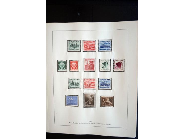 1872/1945, postfrische, ungebrauchte und gestempelte Sammlung mit u.a. Mi.-Nr. 66, 438-39, 456-58, 496-98, Bl.2, 3, D65 etc.,
