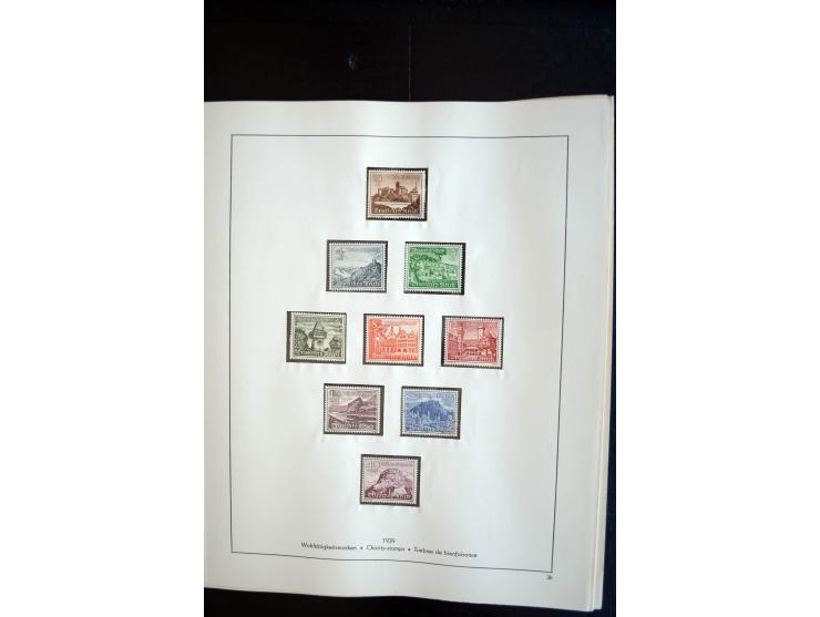 1872/1945, postfrische, ungebrauchte und gestempelte Sammlung mit u.a. Mi.-Nr. 66, 438-39, 456-58, 496-98, Bl.2, 3, D65 etc.,