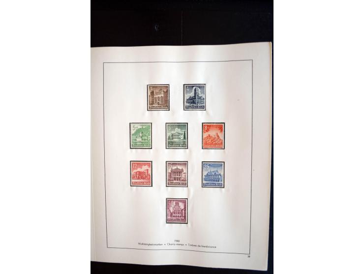 1872/1945, postfrische, ungebrauchte und gestempelte Sammlung mit u.a. Mi.-Nr. 66, 438-39, 456-58, 496-98, Bl.2, 3, D65 etc.,