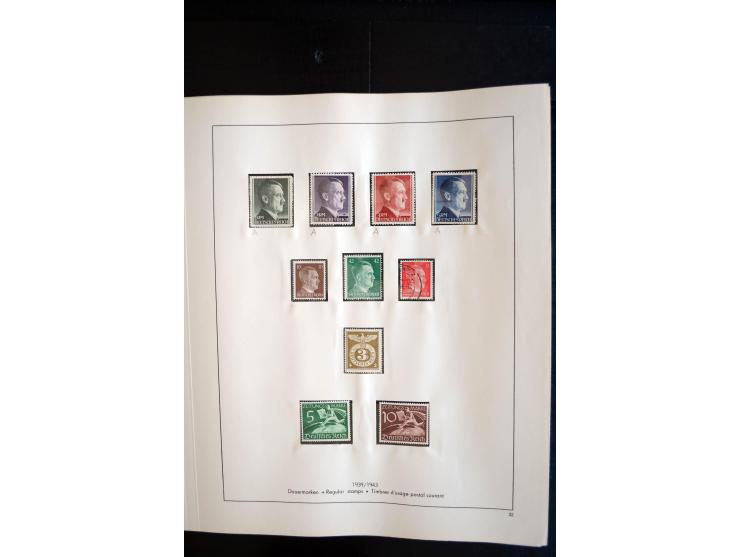 1872/1945, postfrische, ungebrauchte und gestempelte Sammlung mit u.a. Mi.-Nr. 66, 438-39, 456-58, 496-98, Bl.2, 3, D65 etc.,