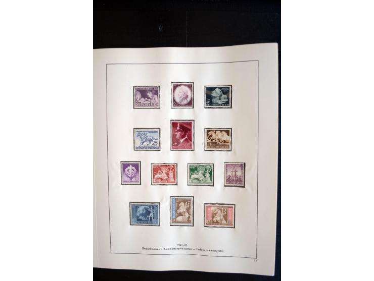 1872/1945, postfrische, ungebrauchte und gestempelte Sammlung mit u.a. Mi.-Nr. 66, 438-39, 456-58, 496-98, Bl.2, 3, D65 etc.,