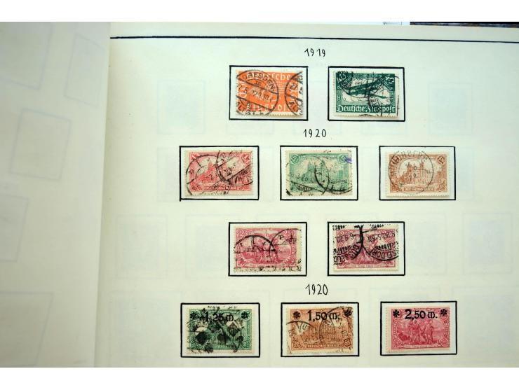 1872/1945, postfrische, ungebrauchte und gestempelte Sammlung mit u.a. Mi.-Nr. 66, 438-39, 456-58, 496-98, Bl.2, 3, D65 etc.,